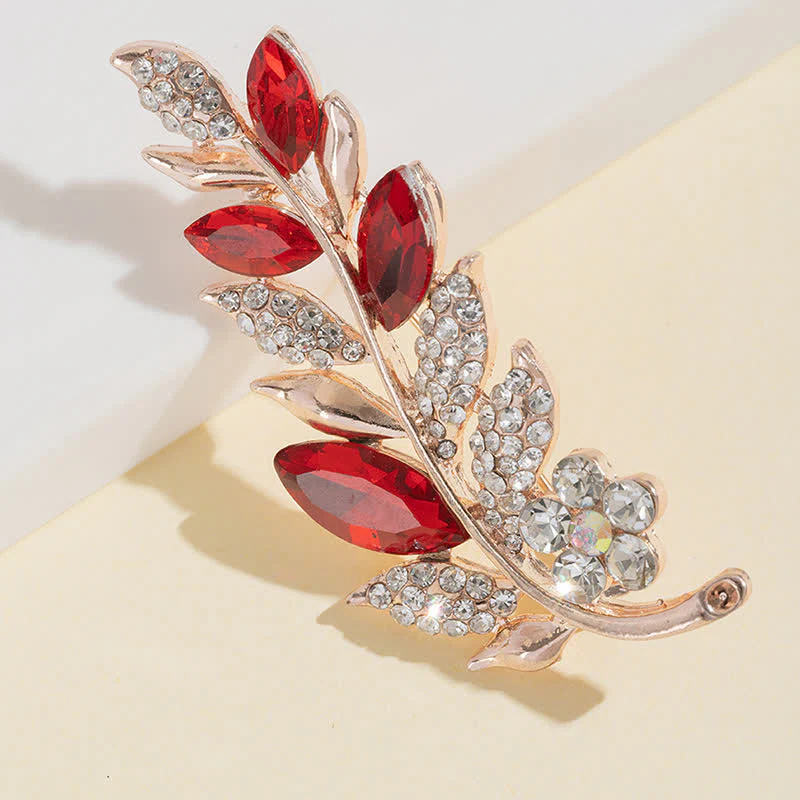 Women's Bohemian Leaves Brooch - Image 4