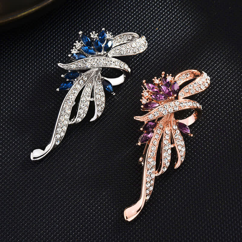 Women's Charming Bauhinia Flower Brooch - Image 3