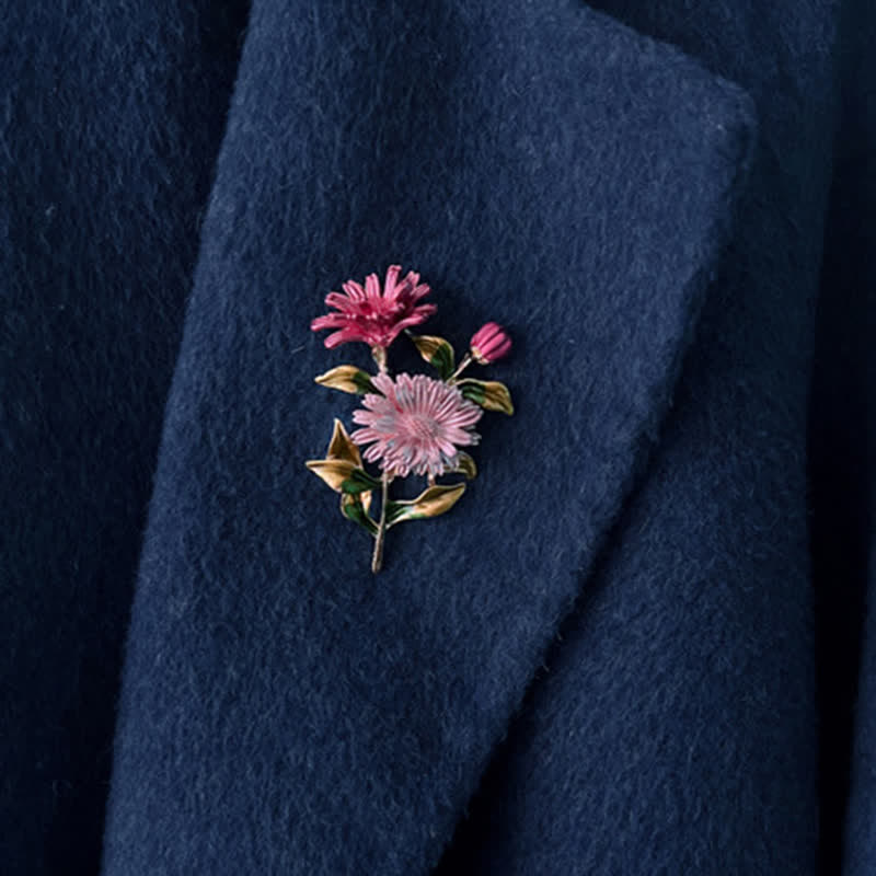 Women's Creative Floral Daisy Brooch - Image 12