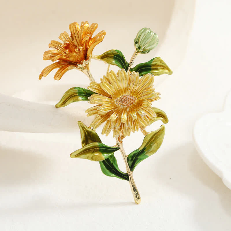 Women's Creative Floral Daisy Brooch - Image 7