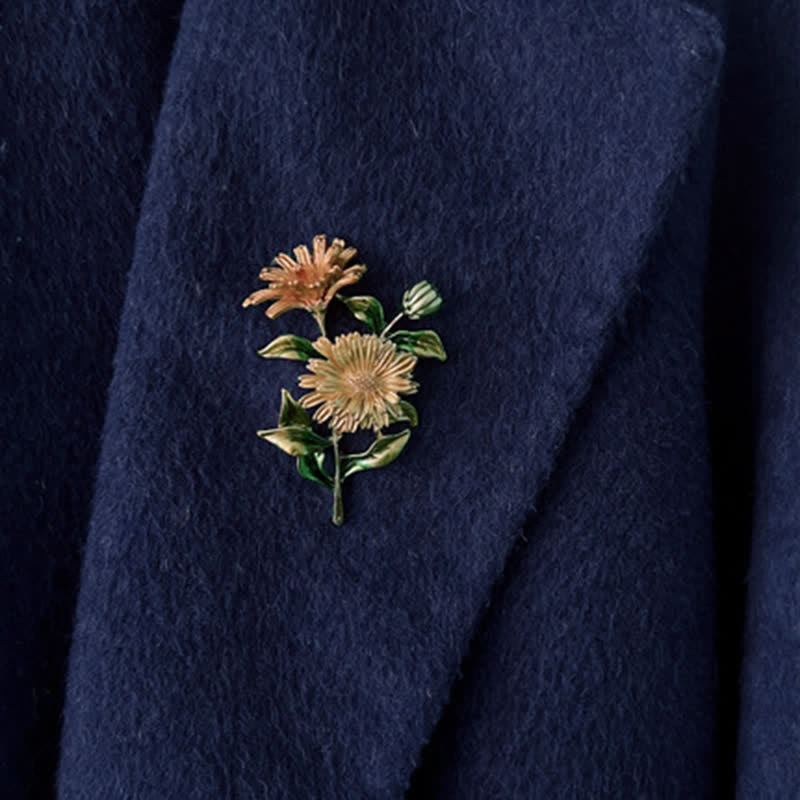 Women's Creative Floral Daisy Brooch - Image 8