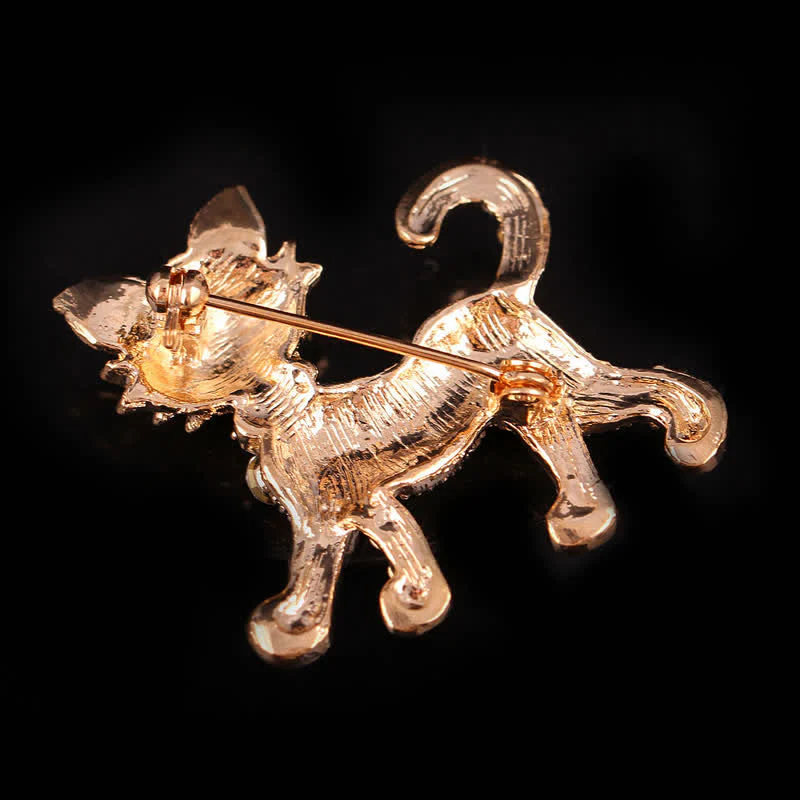 Women's Cute Kitty Cat Brooch - Image 6