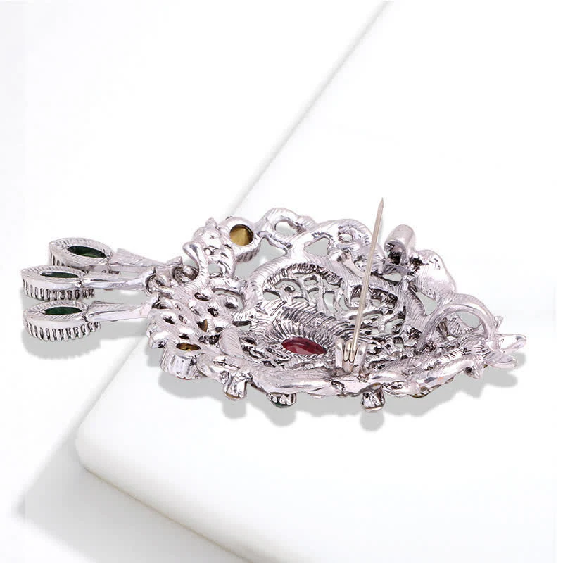 Women's Exotic Bohemian Waterdrop Brooch - Image 5
