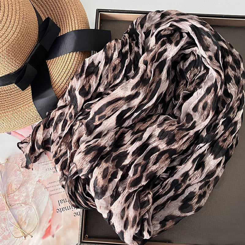 Women's Gradient Solid Color Thin Scarf - Image 22