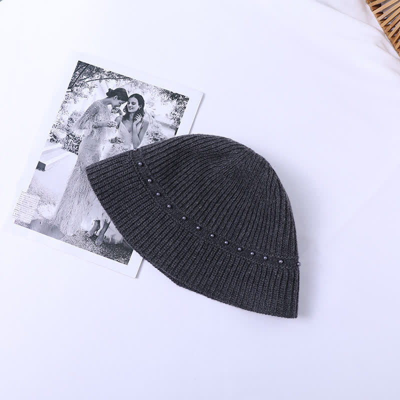 Women's Holiday Vacation Pearl Bucket Hat - Image 6