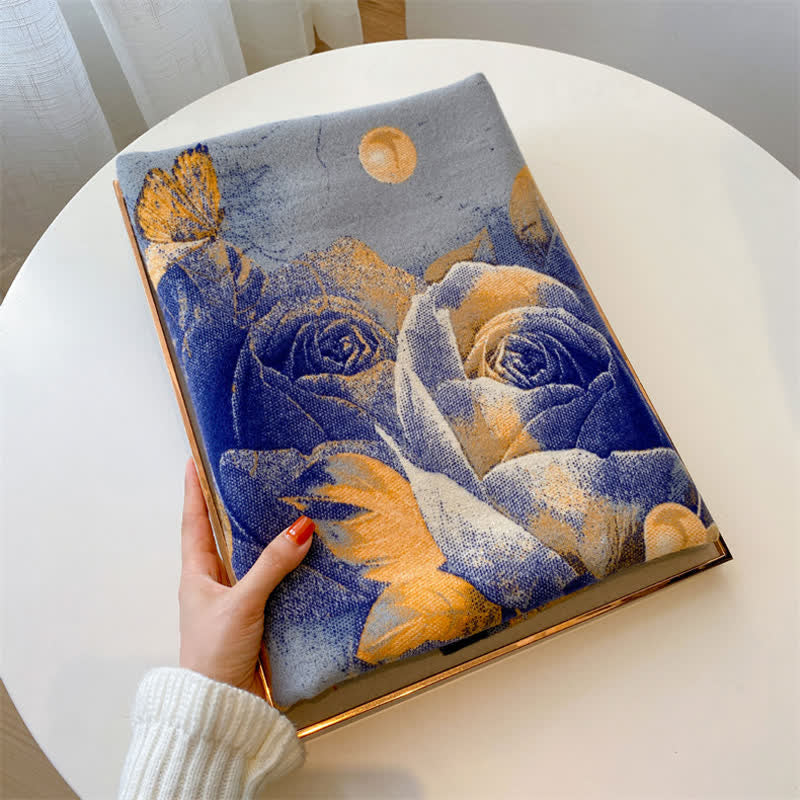 Women's Magnificent Scene Oil Painting Thickened Scarf - Image 20