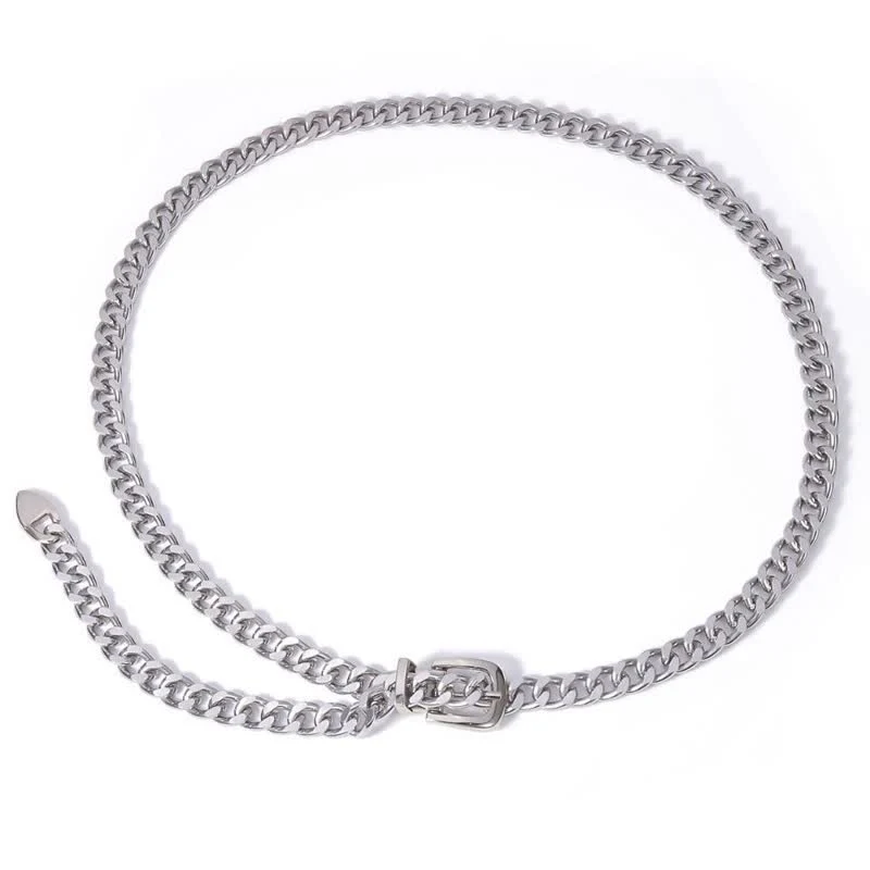 Women's Multi-Layer Body Link Waist Chain Metal Belt - Image 6