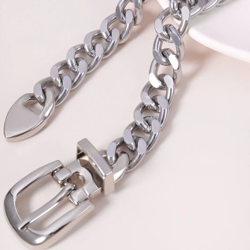 Women's Multi-Layer Body Link Waist Chain Metal Belt - Image 7