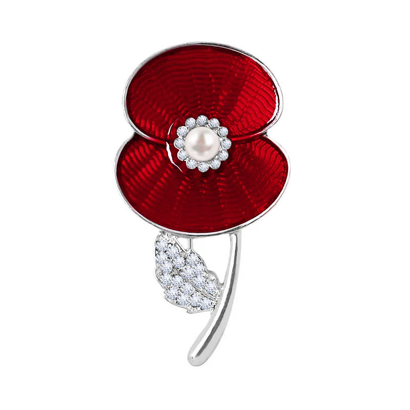 Women's Remembrance Day Poppy Brooch - Image 3