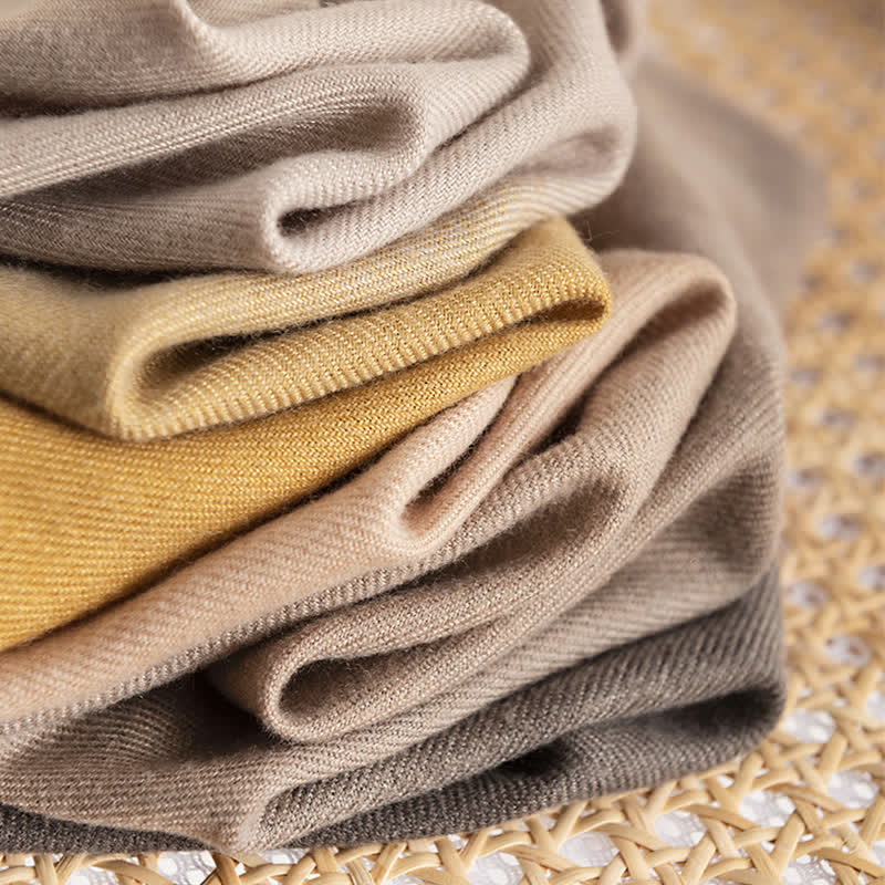Women's Simple Versatile Gradient Solid Color Scarf - Image 6