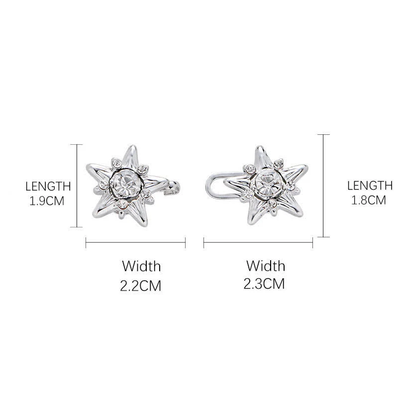 Women's Skarkling Five-Pointed Star Belt Clip - Image 5