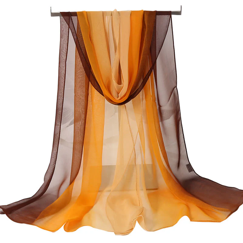 Women's Soft Solid Color Summer Sunscreen Thin Scarf - Image 19