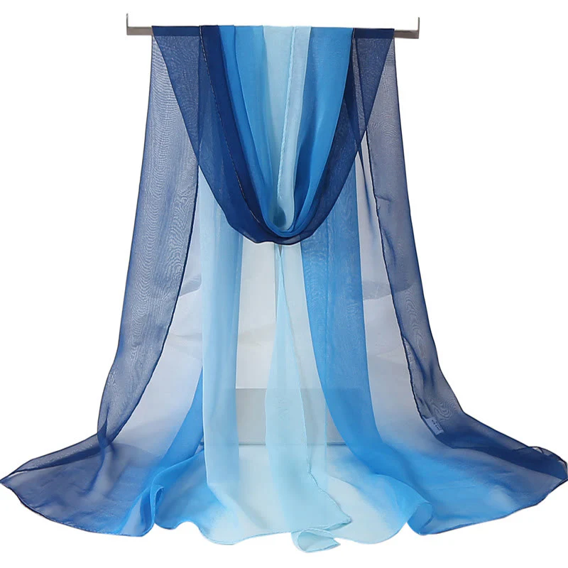 Women's Soft Solid Color Summer Sunscreen Thin Scarf - Image 20