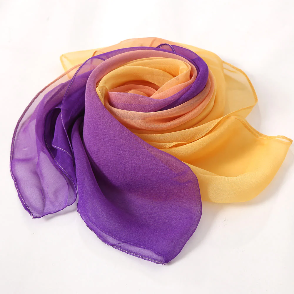 Women's Soft Solid Color Summer Sunscreen Thin Scarf - Image 23