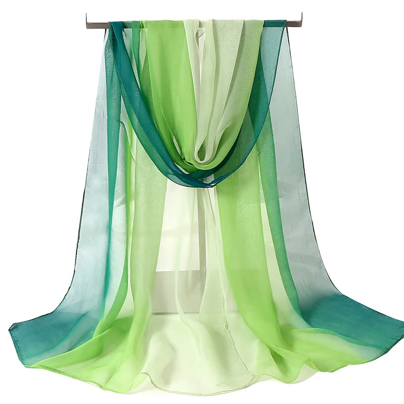 Women's Soft Solid Color Summer Sunscreen Thin Scarf - Image 25