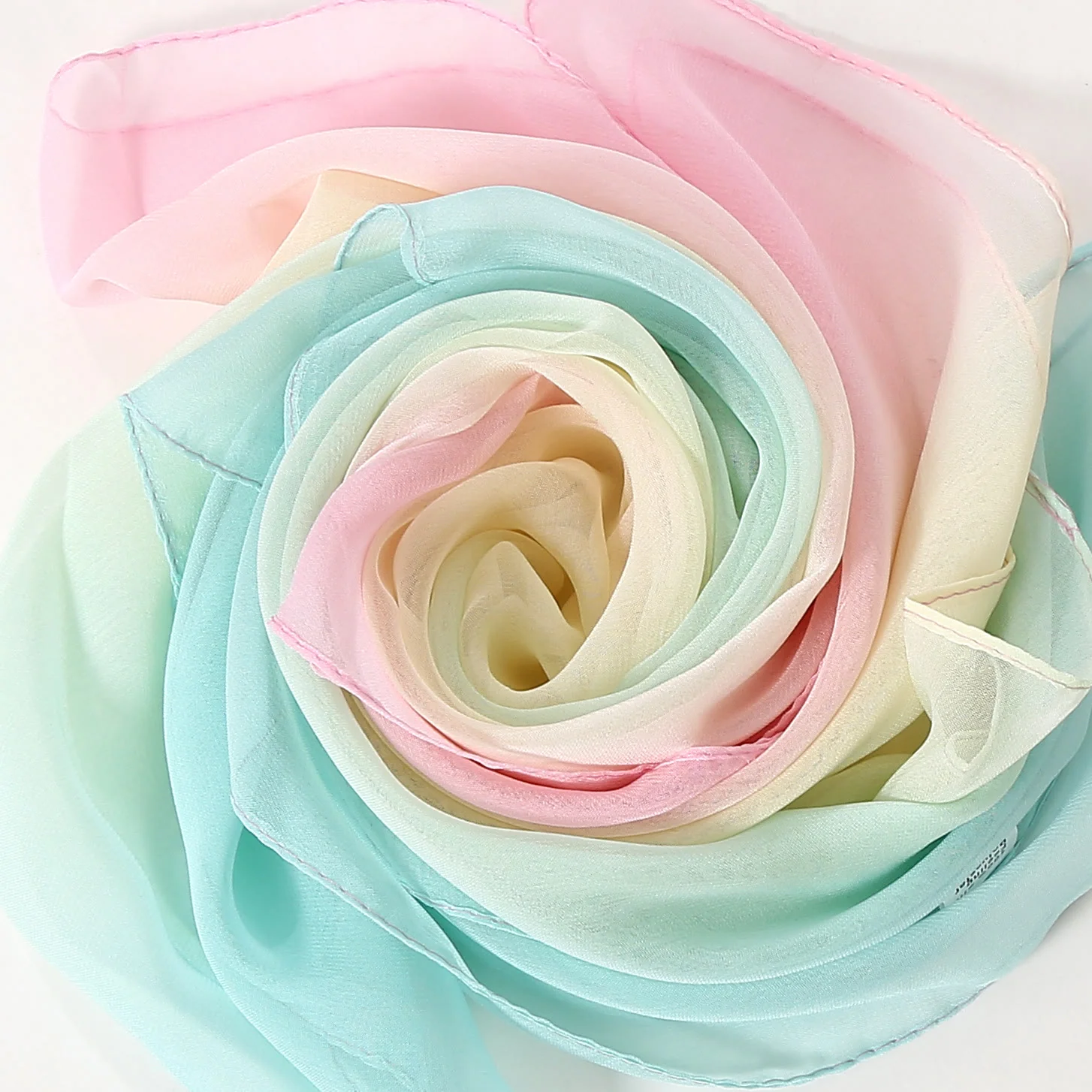 Women's Soft Solid Color Summer Sunscreen Thin Scarf - Image 28