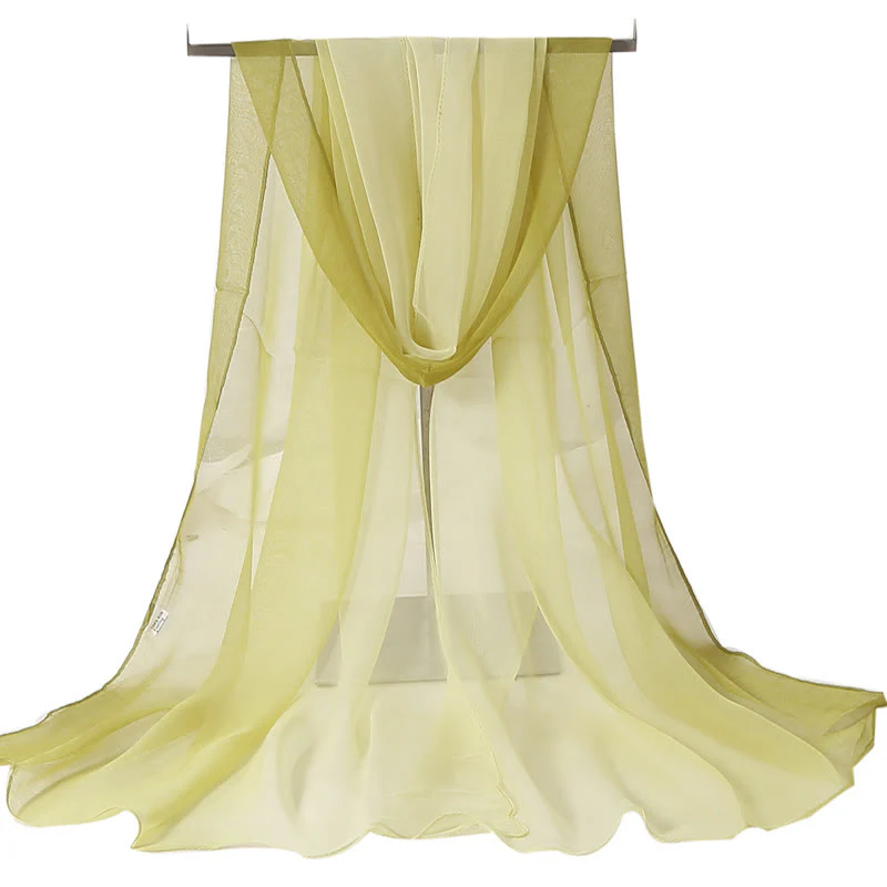 Women's Soft Solid Color Summer Sunscreen Thin Scarf - Image 29