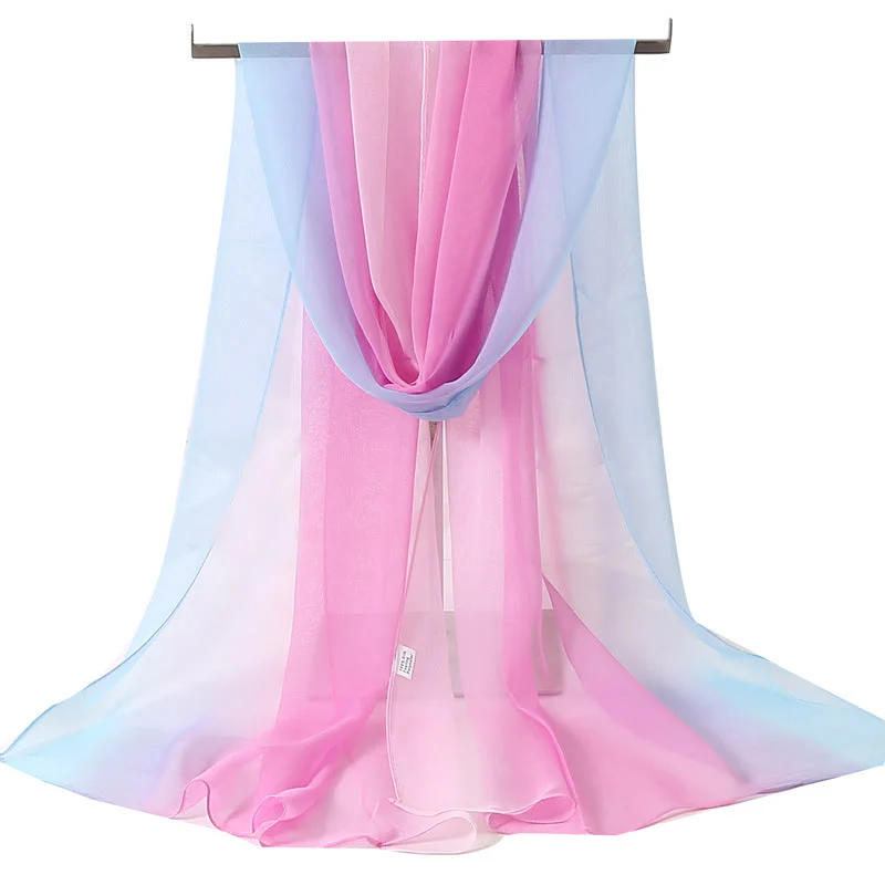 Women's Soft Solid Color Summer Sunscreen Thin Scarf - Image 4