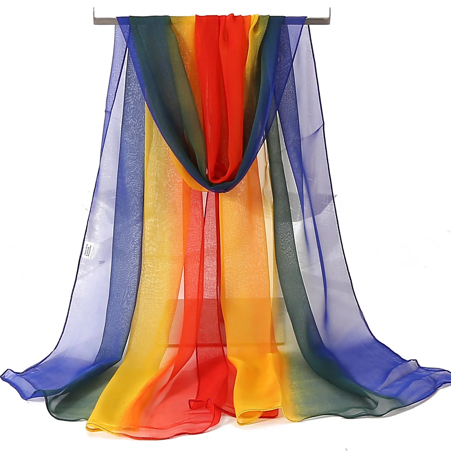 Women's Soft Solid Color Summer Sunscreen Thin Scarf - Image 5
