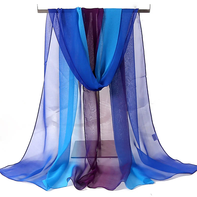 Women's Soft Solid Color Summer Sunscreen Thin Scarf - Image 8