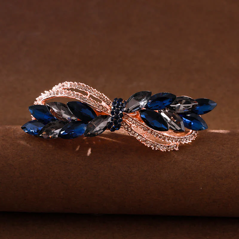 Women's Stunning Rhinestone Bow Knot Hair Clip - Image 7