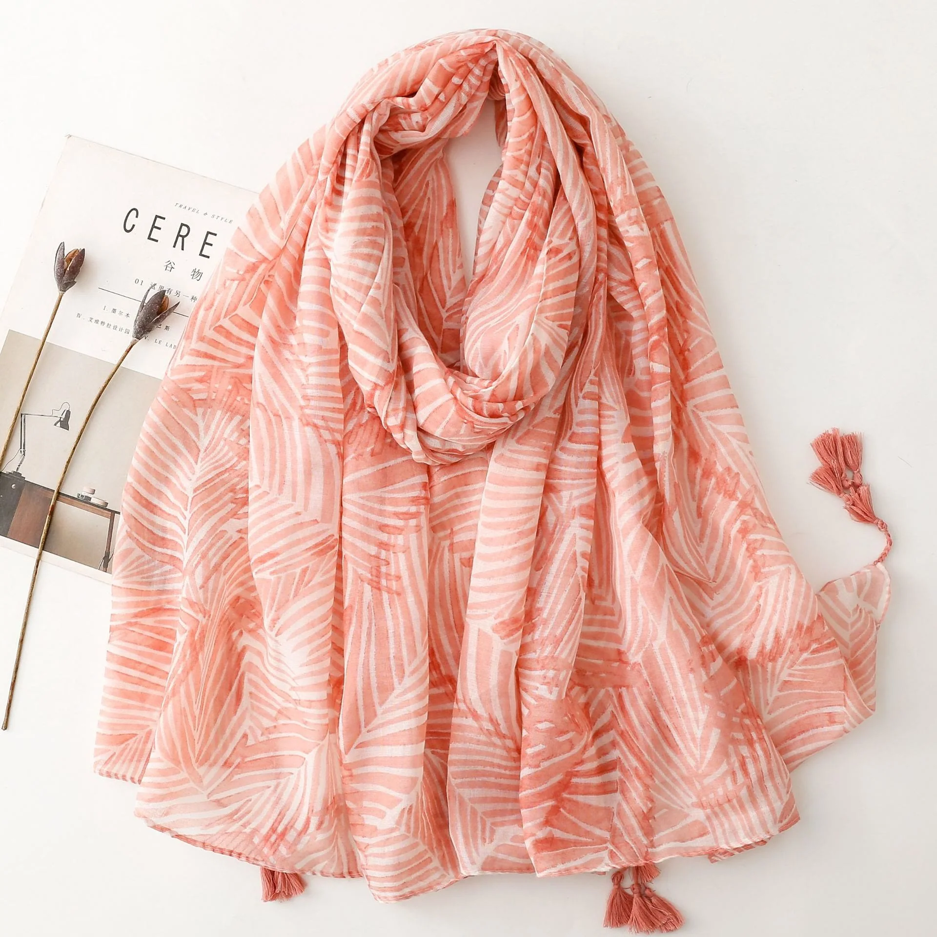 Women's Summer Beach Lightweight Shawl Thin Scarf - Image 10