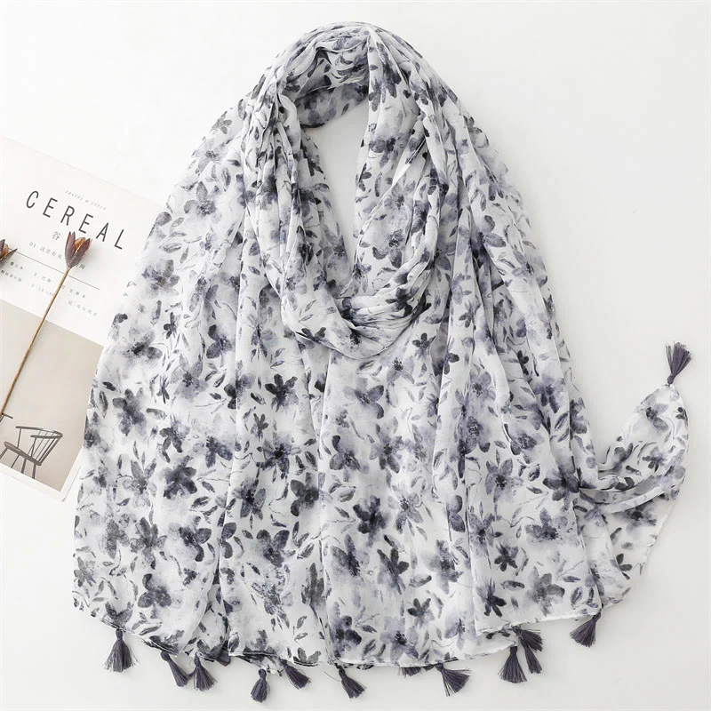 Women's Summer Beach Lightweight Shawl Thin Scarf - Image 23