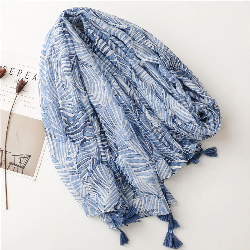 Women's Summer Beach Lightweight Shawl Thin Scarf - Image 3
