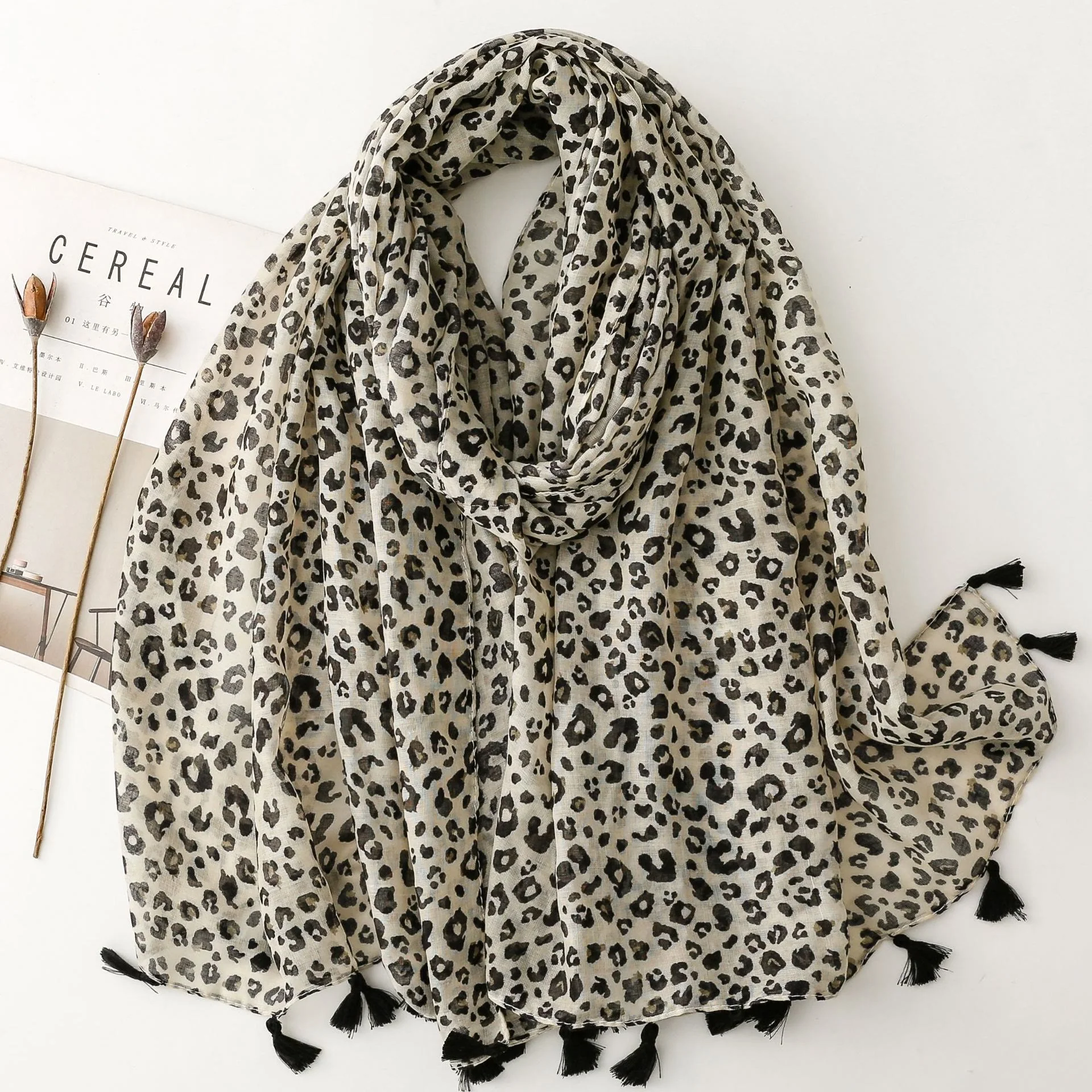 Women's Summer Beach Lightweight Shawl Thin Scarf - Image 49