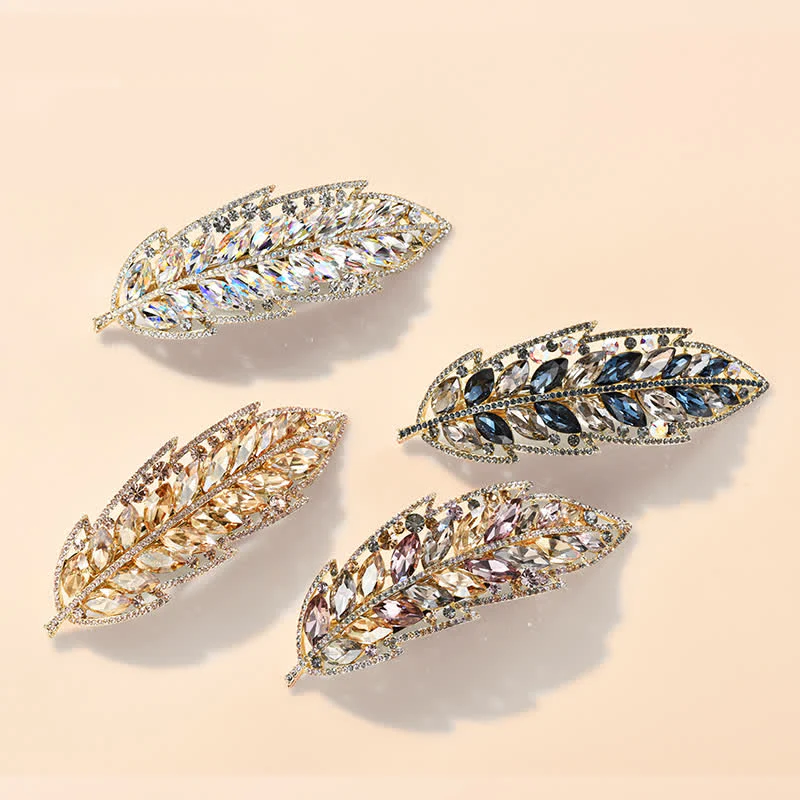 Women's Sweet Beauty Plant Leaf Hair Clip - Image 5