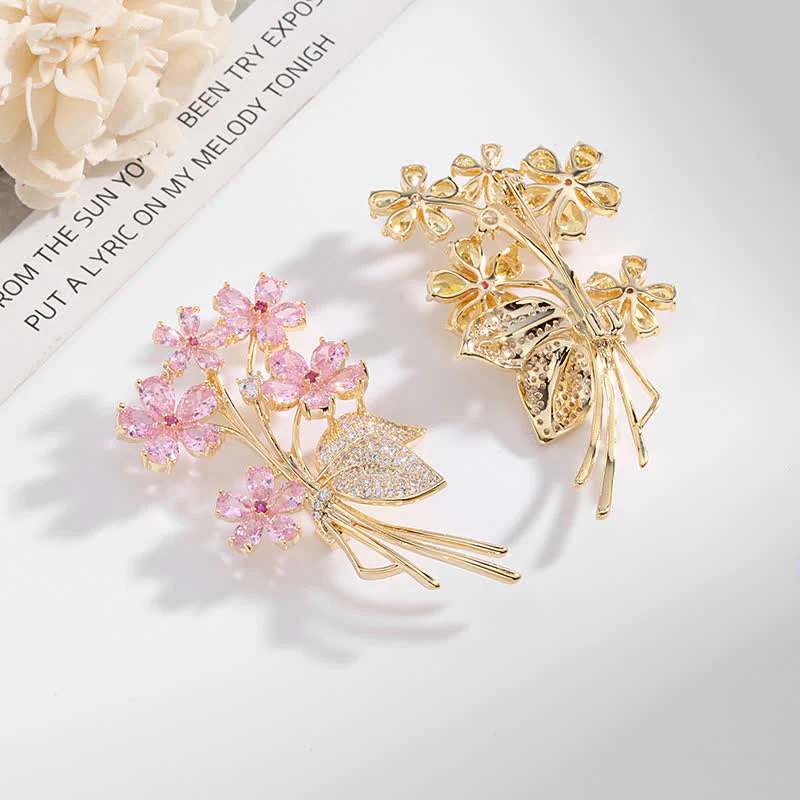 Women's Temperament Bouquet Brooch - Image 2