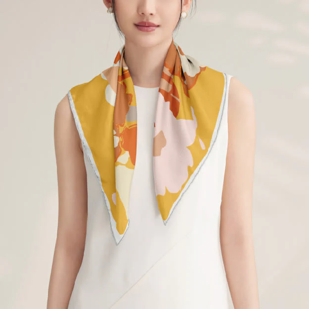 Women's The Truth About Spring Silk Thin Scarf - Image 3
